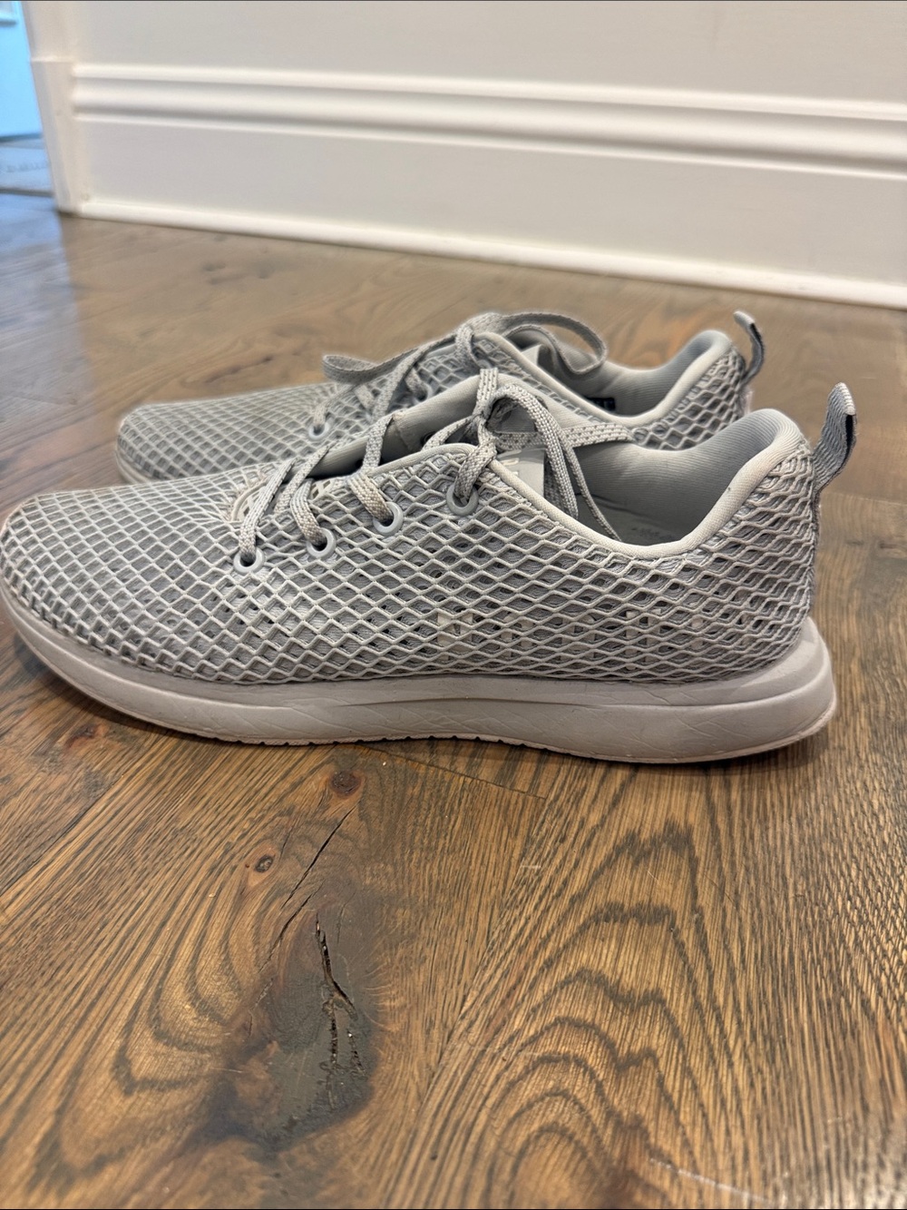 NOBULL Light Gray Mesh Training Shoes